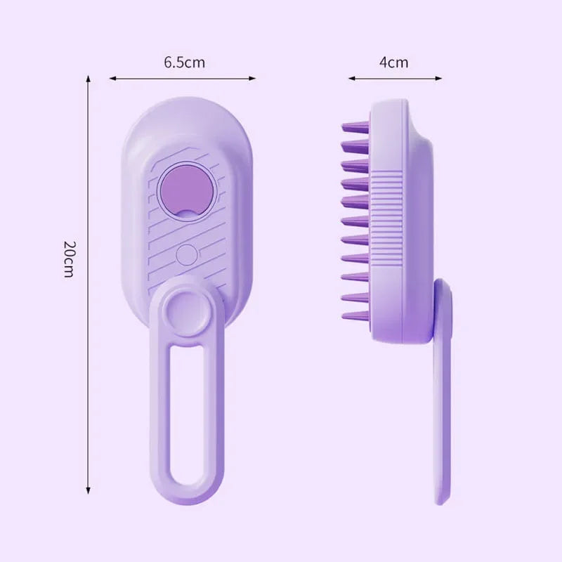 Brosse Vapeur Relaxante 3-en-1